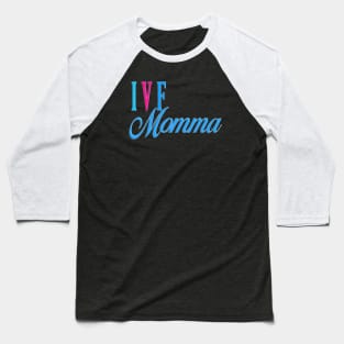 IVF Momma Blue Baseball T-Shirt